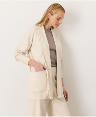 Women's Organic Cotton Airplane Wrap Cardigan