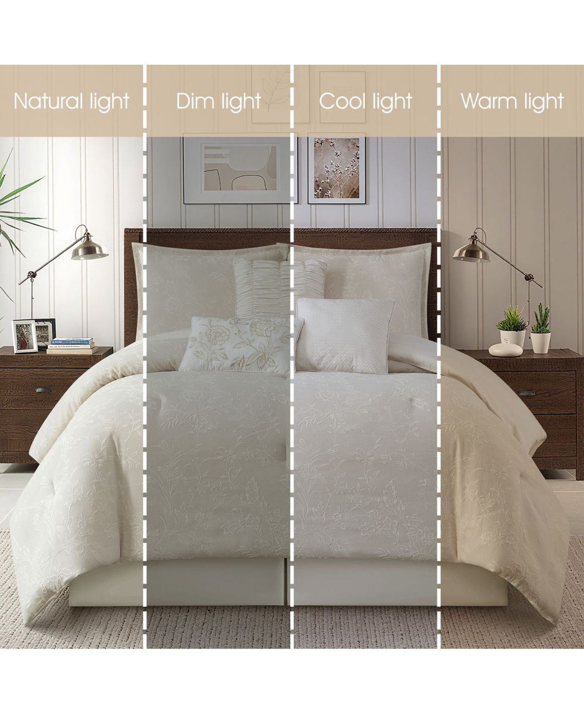 Stratford Park Beilee Patchwork 7-Pc. Comforter Set