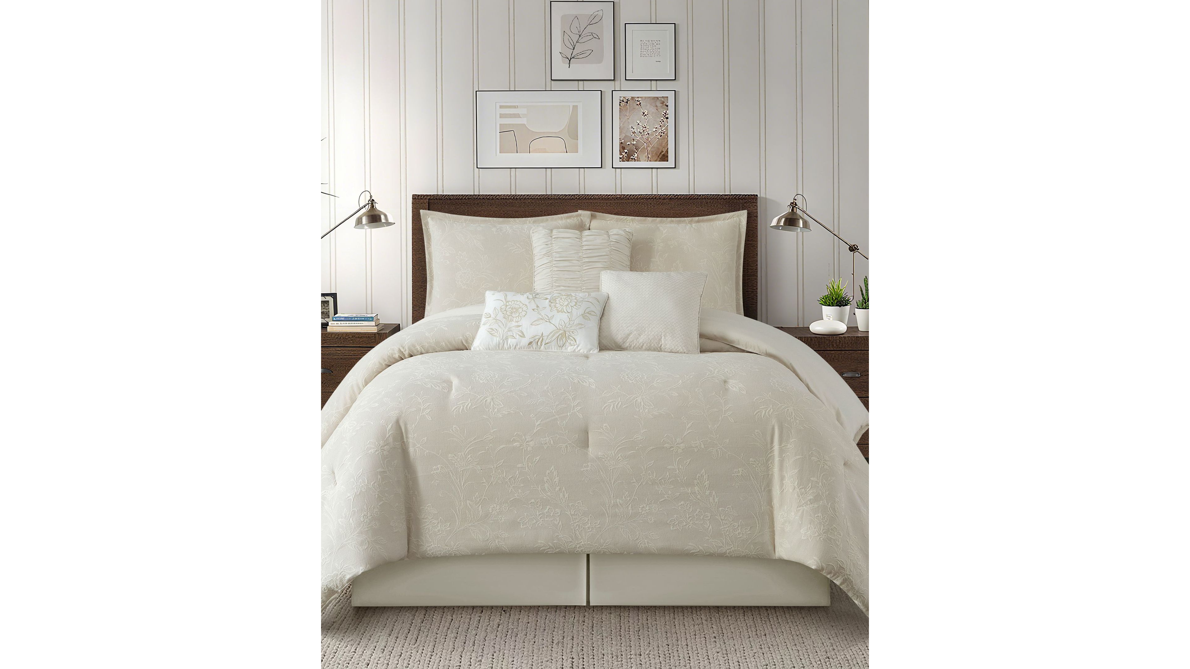 Stratford Park Beilee Patchwork 7-Pc. Comforter Set, California King