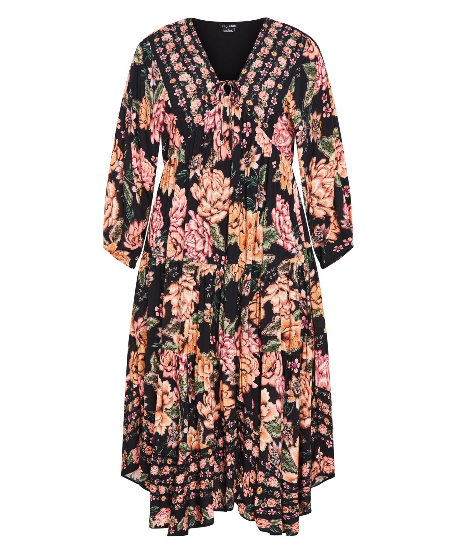 Women's Devine Beauty Border Dress