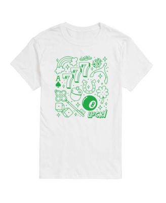 Men's Instant Message Lucky Cluster Short-Sleeve Graphic T-Shirt