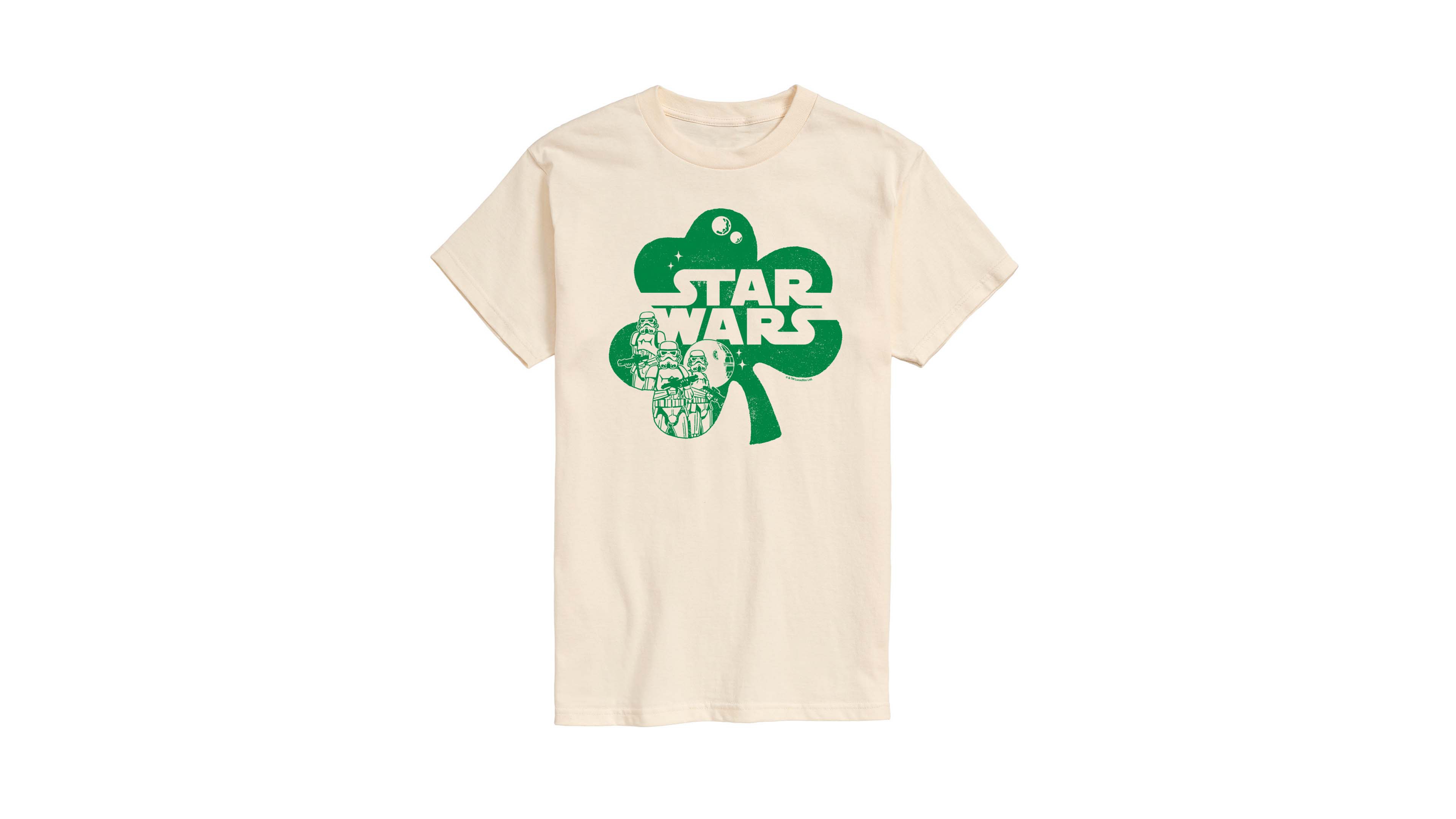 Airwaves Men's Star Wars St Patricks Day Short Sleeve T-Shirt
