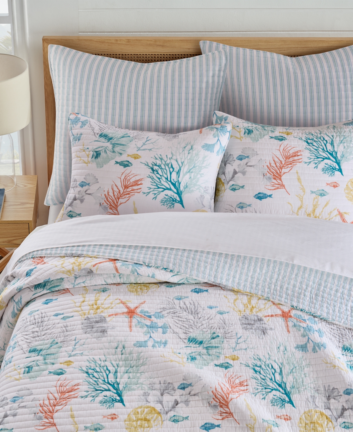 Levtex Home Whimsical Sea Reversible -Pc. Quilt Set