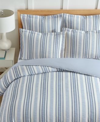 Home Seaside Stripes 2-Pc. Sham Set, European