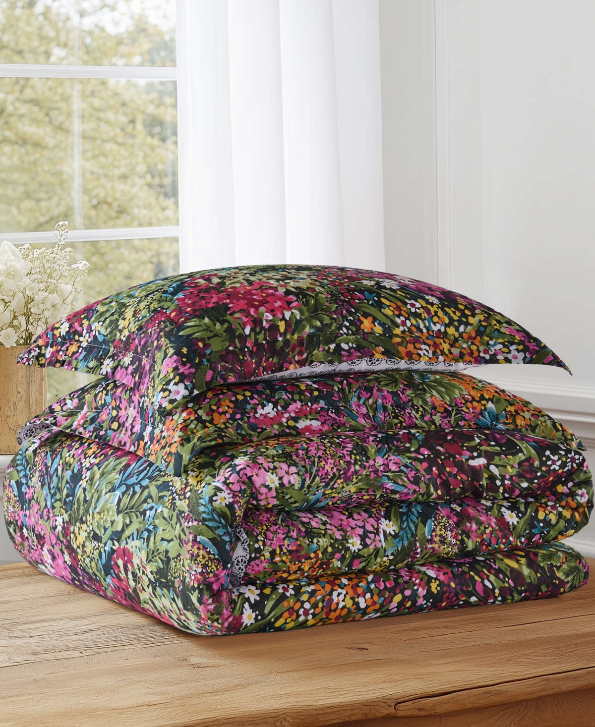 Levtex Home Basel Reversible 3-Pc. Comforter Set