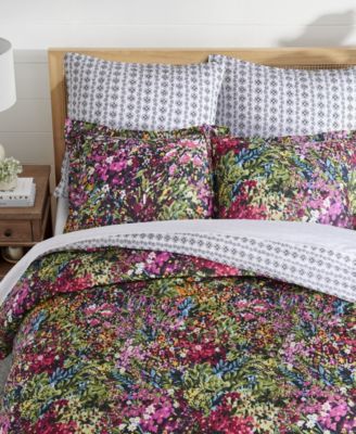 Home Basel Reversible 2-Pc. Duvet Cover Set, Twin