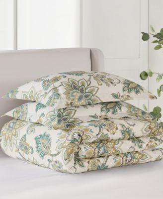 Home Palladium Reversible 3-Pc. Duvet Cover Set, King