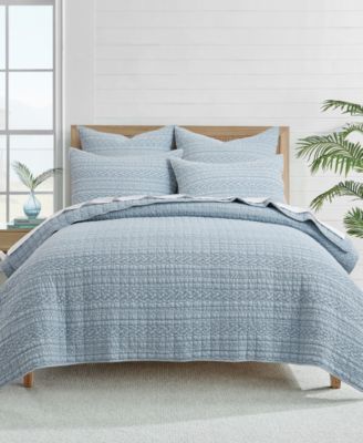 Home Trintton Textured 3-Pc. Quilt Set, King