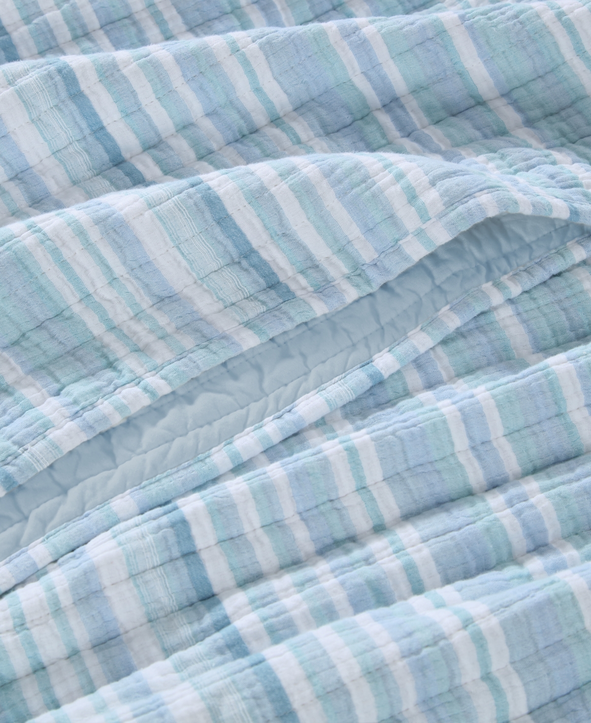Levtex Home Boracay Stripe Muslin Textured -Pc. Quilt Set