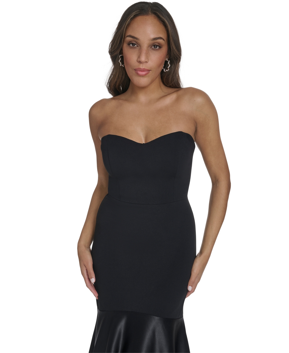 Eliza J Women's Strapless Mermaid Gown