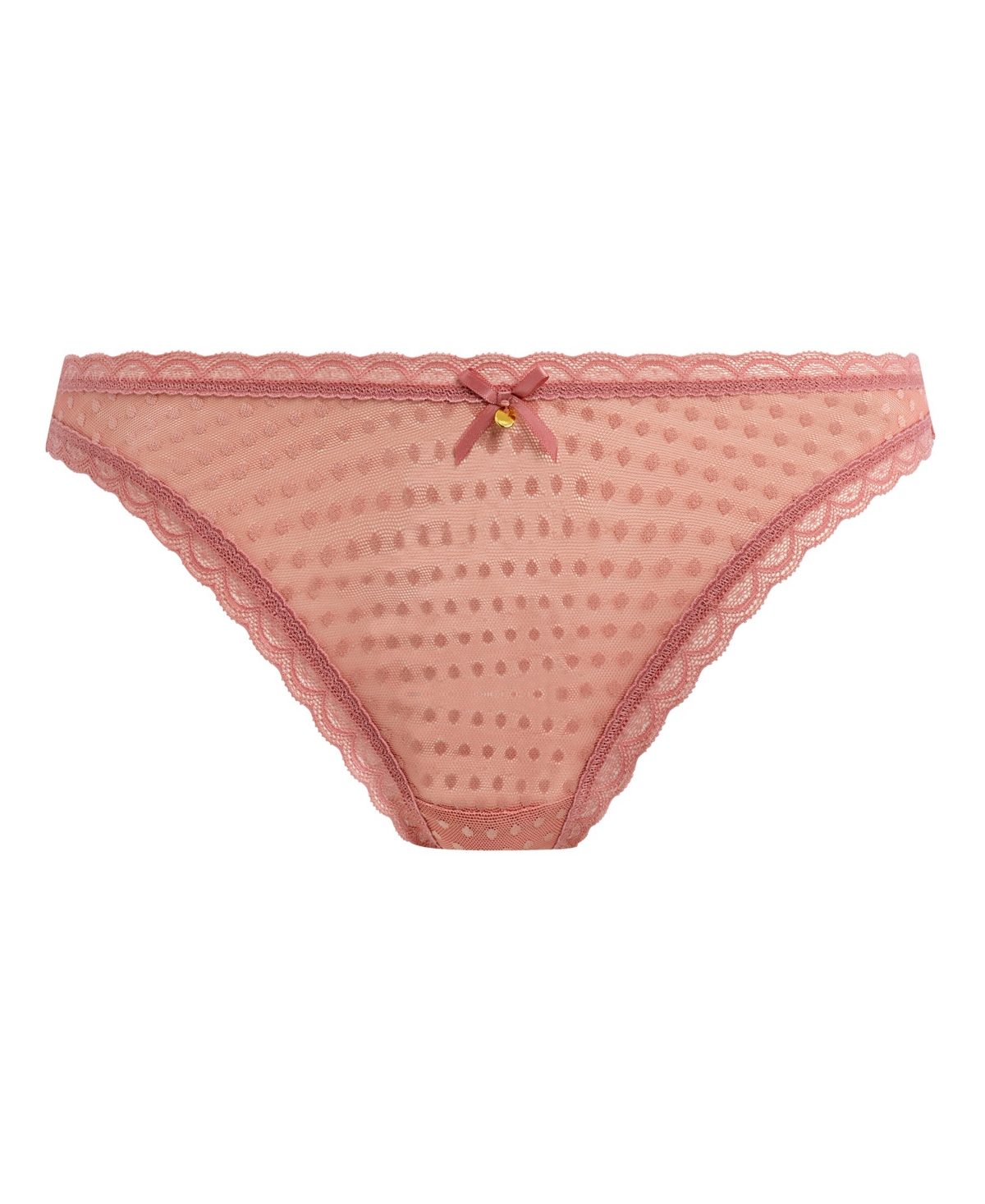 Freya High-Leg Sheer Mesh Lace Spot-Light Brief