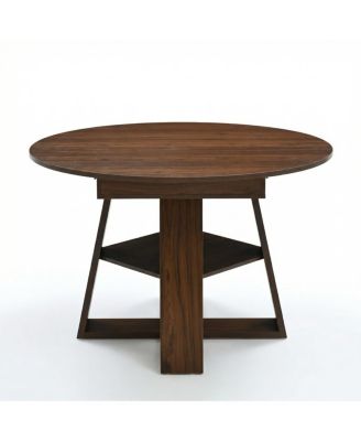 Streamdale Extendable Walnut Dining Table for 4-8