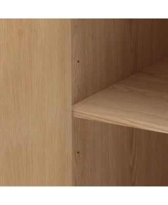  8-Door Rattan Wardrobe with Flexible Storage