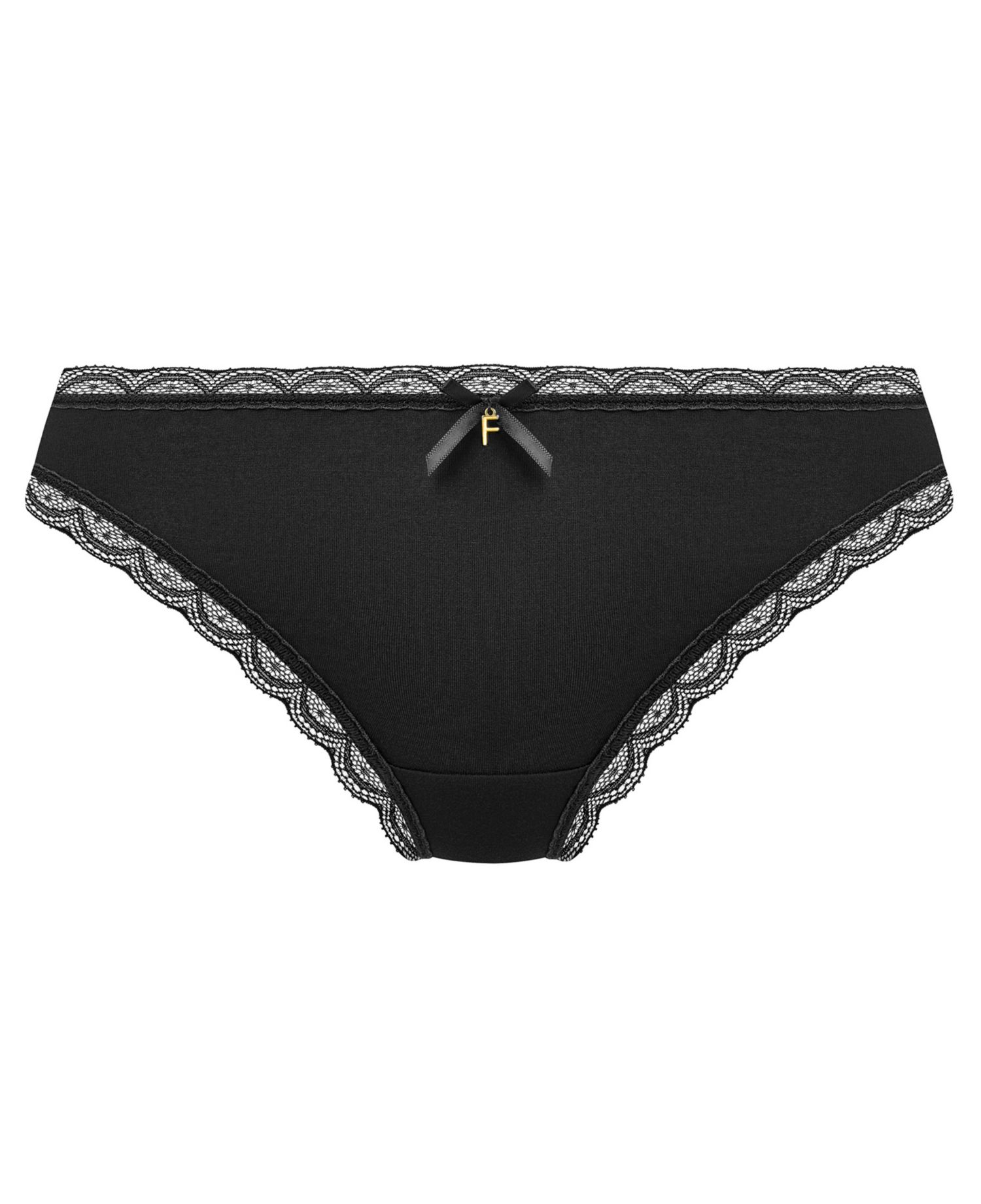 Women's Flirt Pull-On Lace Trim Low-Rise Panty
