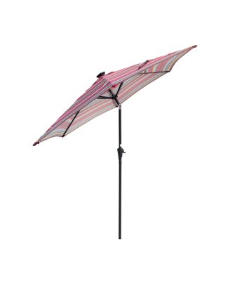Streamdale Umbrella with Light and Stripes
