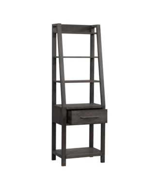 Modern Farmhouse Leaning Bookcase