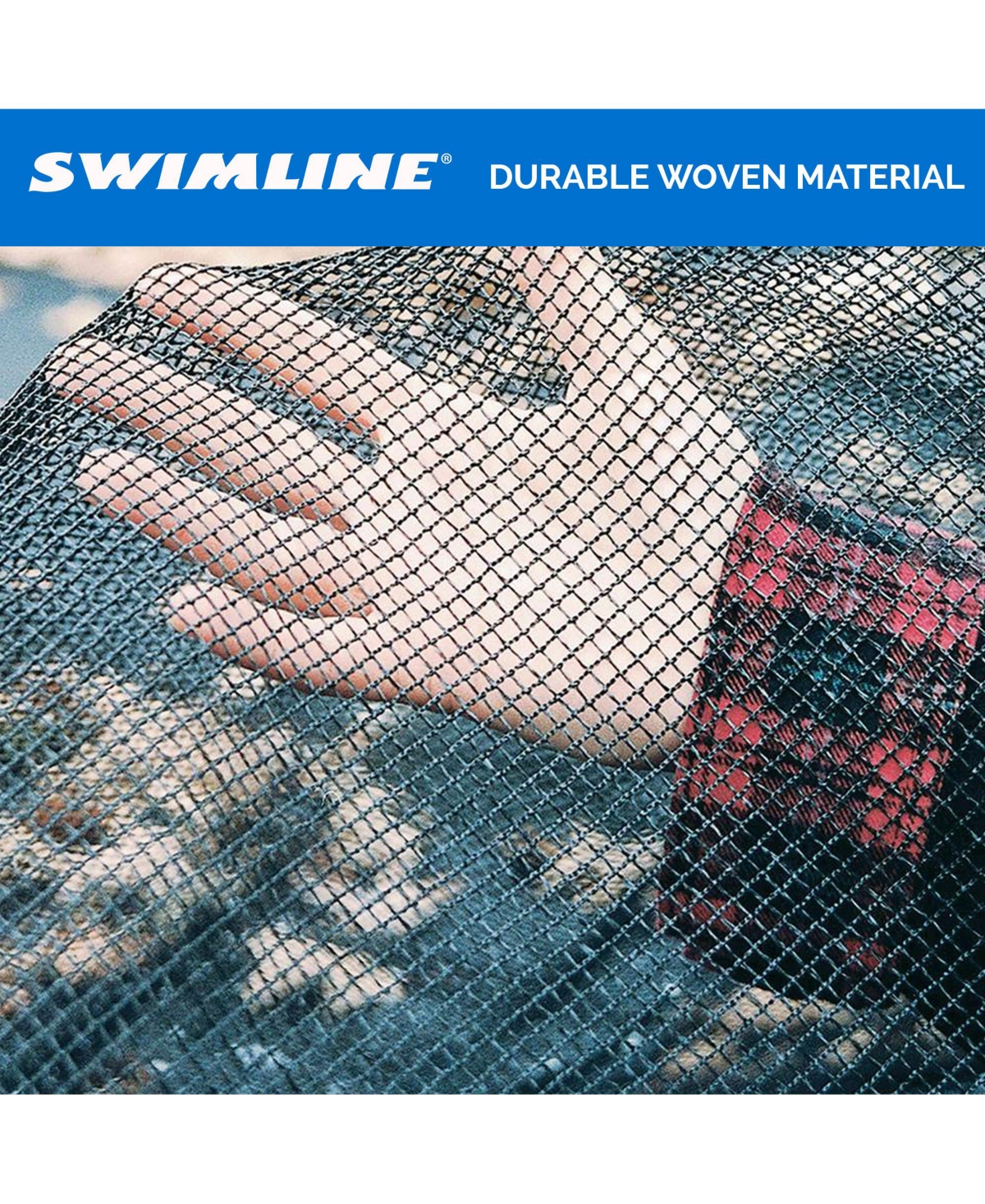 Swimline 21 Foot Round Above Ground Swimming Pool Leaf Net Top Cover | CO921