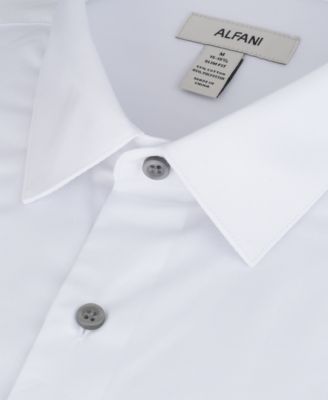 Men's Slim-Fit Solid Dress Shirt