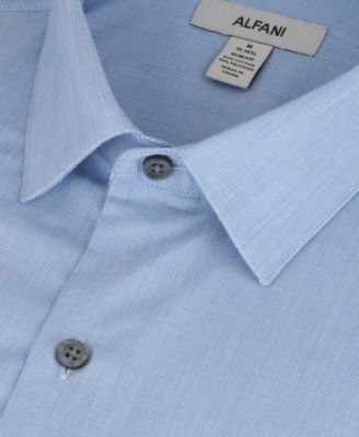 Men's Slim-Fit Solid Dress Shirt