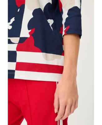 Women's Abstract Camo T-Shirt