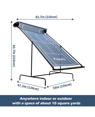 Portable Indoor Outdoor Weatherproof Tennis Rebounder Net with Carry Bag