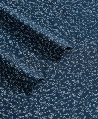 Printed 100% Cotton Percale 4-Pc. Sheet Set, Queen