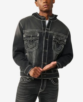 Men's Hooded Denim Jacket
