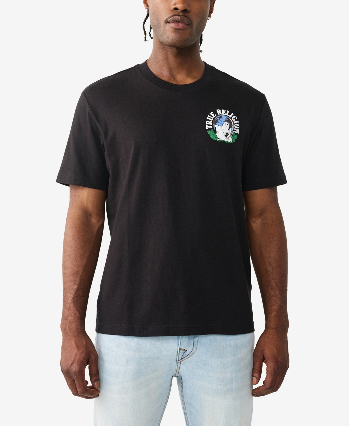 True Religion Men's Short-Sleeve Crewneck T-Shirt