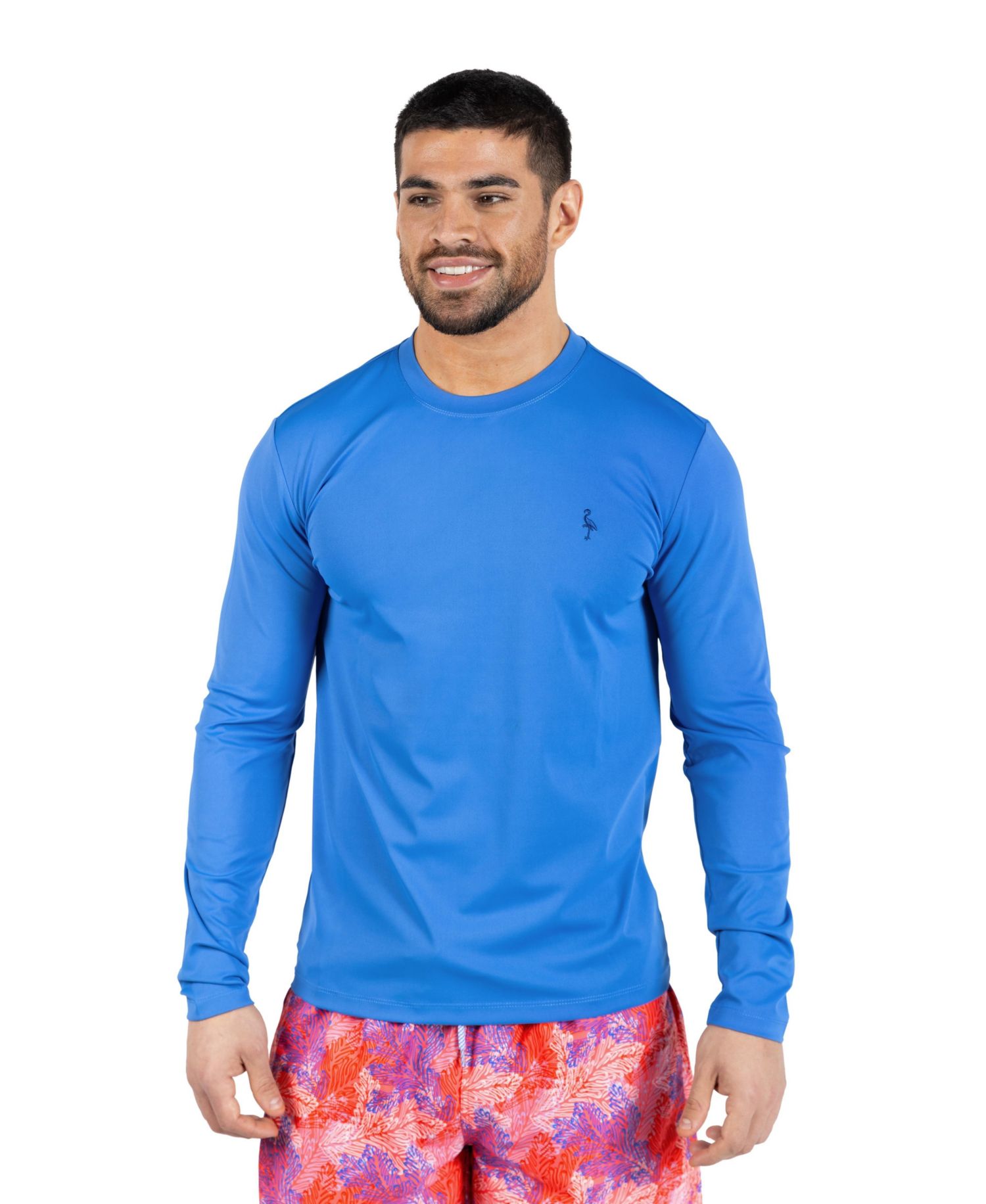 Men's Solid Long Sleeve Rashguard