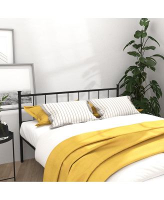 74 inches Full Size Bed Frame with Headboard/Footboard, Under Bed Storage