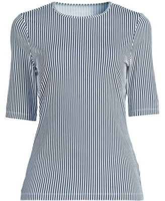 Women's Elbow Sleeve Crewneck Garden Tee