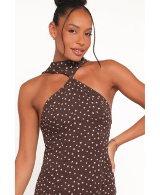 Women's Elva Halterneck Midi Dress