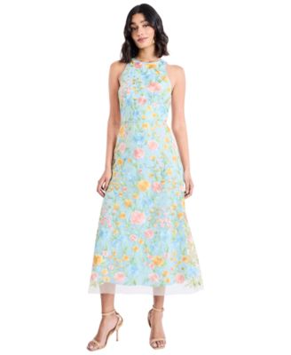 Women's Halter Neck Midi Dress