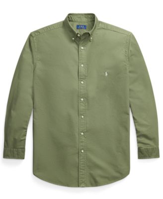 Men's Big & Tall Garment-Dyed Oxford Shirt