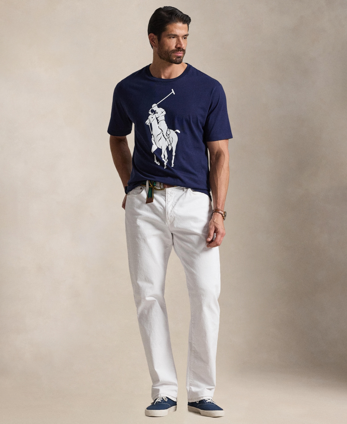 Polo Ralph Lauren Men's Big & Tall Short-Sleeve Graphic T-Shirt