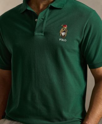 Men's Big & Tall Polo Bear Mesh Polo Shirt