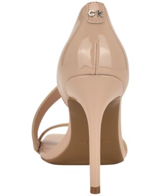 Women's Tracy Asymmetrical Strap High Stiletto Dress Sandals