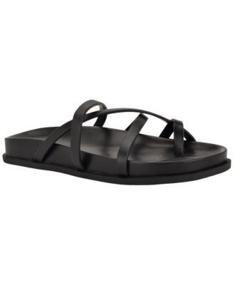 Women's Helden Leather Strappy Flat Footbed Sandals