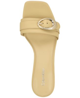 Women's Neveena Buckle Strap Kitten Heel Dress Sandals