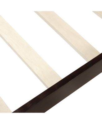 Streamdale Wood Platform Bed   Sleigh Bed Frame with Headboard/Footboard