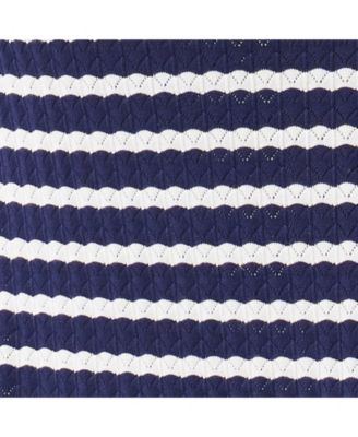 Maternity Ripe Pointelle Knit Nursing Dress