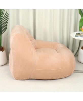 Corduroy Beanbag Couch for Living Room, Bedroom & Dorm
