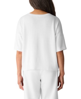 Women's Crew Neck Pull-On Top