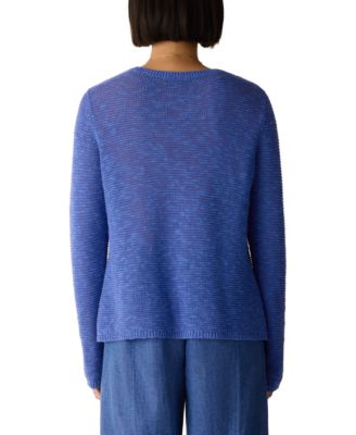 Women's Long-Sleeve Crewneck Sweater, Regular & Plus Size