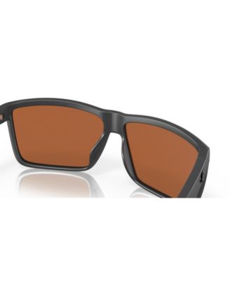 Men's Rectangle Rinconcito Polarized Sunglasses, 6S9016