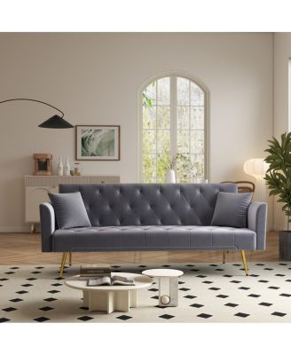 Modern 72" Foldable Sleeper Sofa