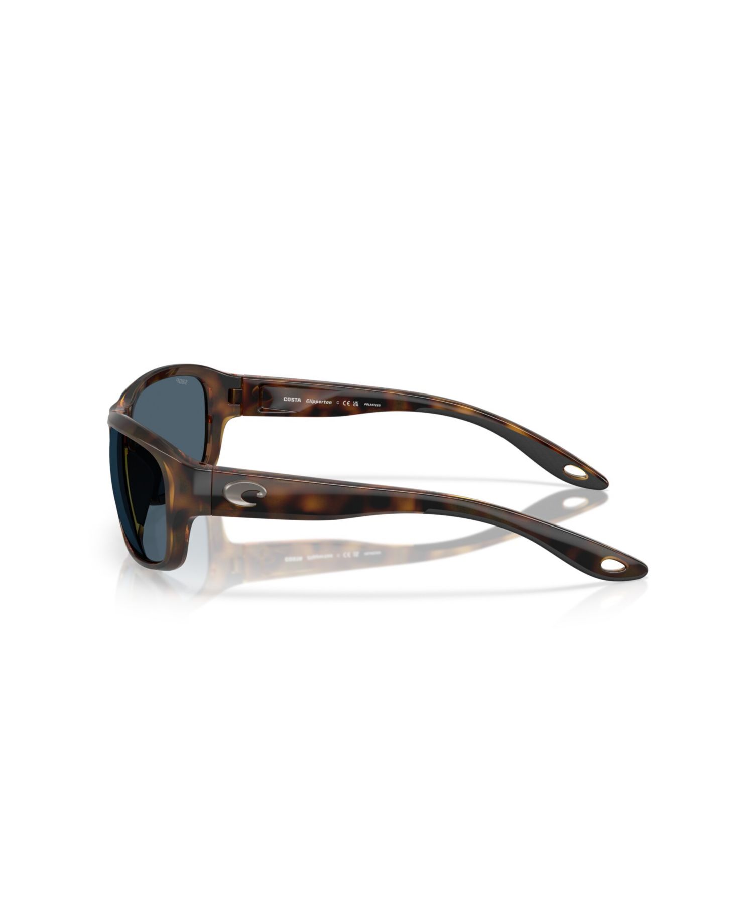 Unisex Rectangle Clipperton Polarized Sunglasses, 6S9119