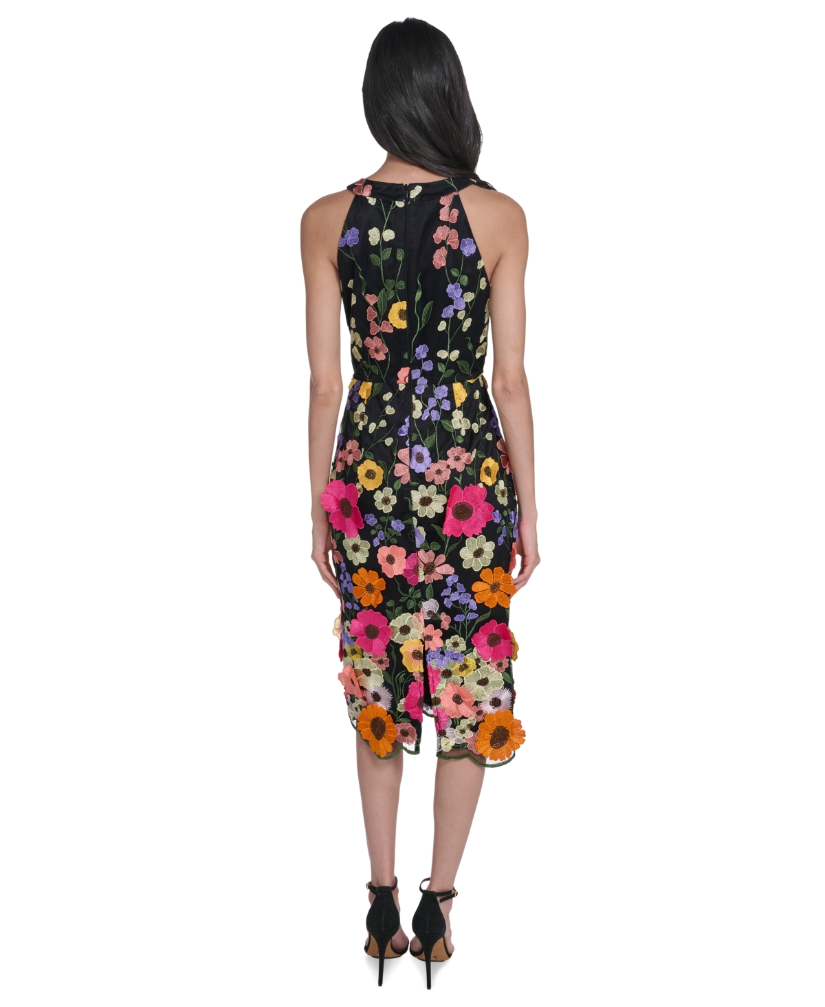 Eliza J Women's 3D Floral Sheath Dress