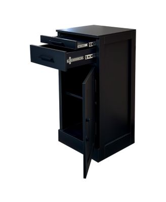 Black color modular 24 wine bar cabinet Buffet Cabinet