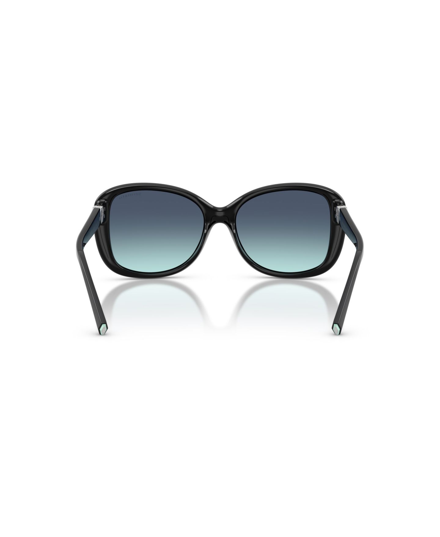 Женские солнцезащитные очки Tiffany & Co. Rectangle Sunglasses, TF4257U, цвет: Чёрный — фото 3